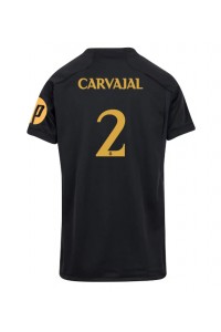 Fotbalové Dres Real Madrid Daniel Carvajal #2 Dámské Třetí Oblečení 2023-24 Krátký Rukáv